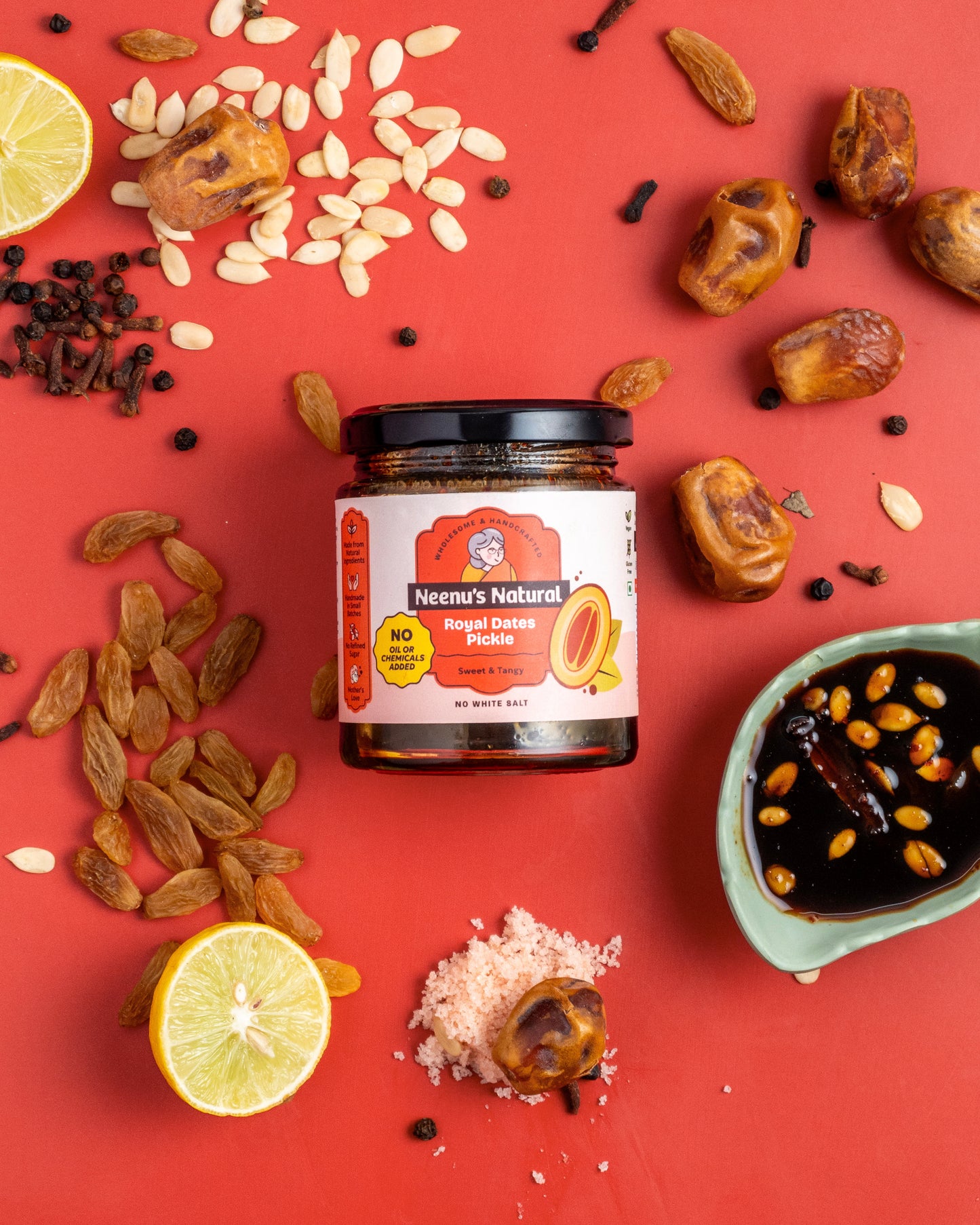 
                  
                    Zero oil Royal dates and seeds pickle - 200g
                  
                