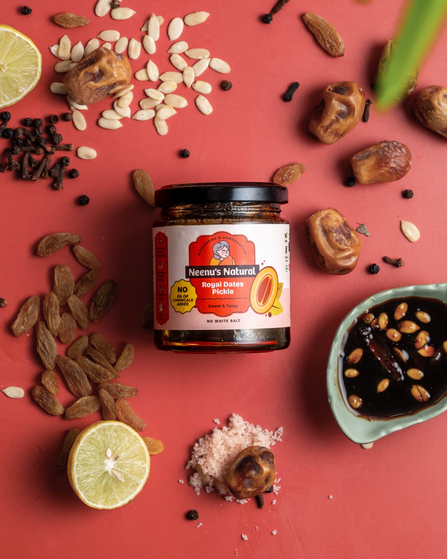 
                  
                    Zero oil Royal dates and seeds pickle - 200g
                  
                