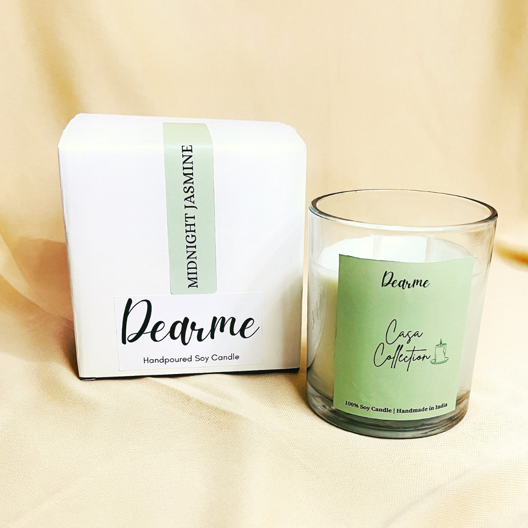 
                  
                    Jasmine Scented Candle | Handmade Soy Wax Candle
                  
                