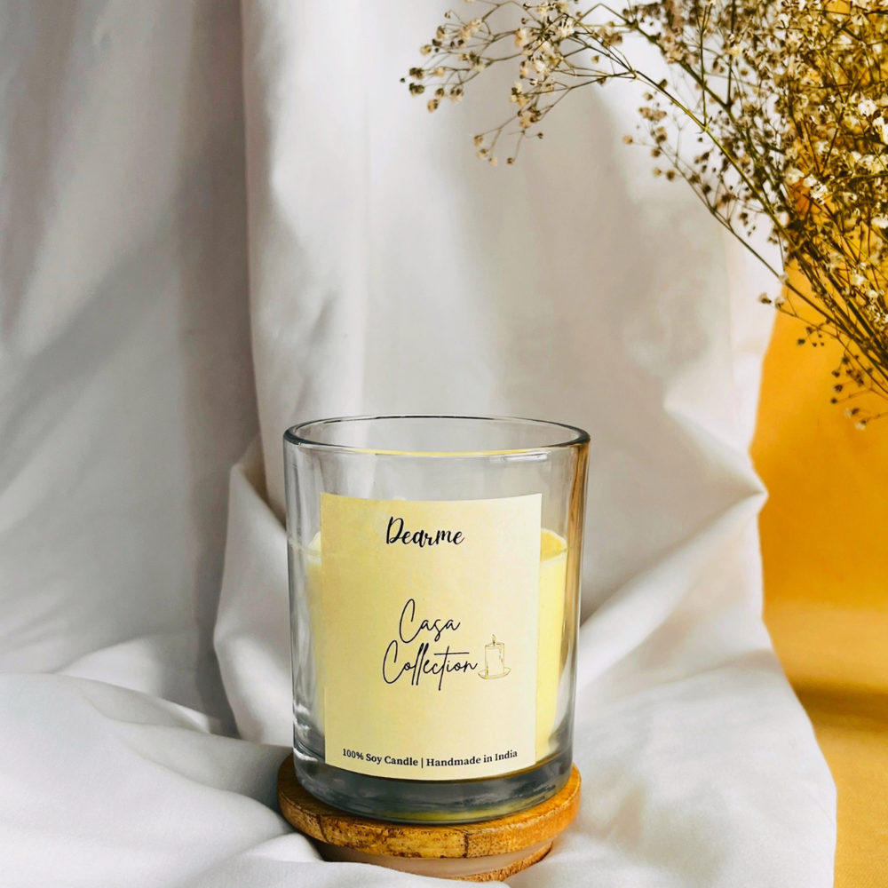Vanilla Scented Candle | Handmade Soy Wax Candle