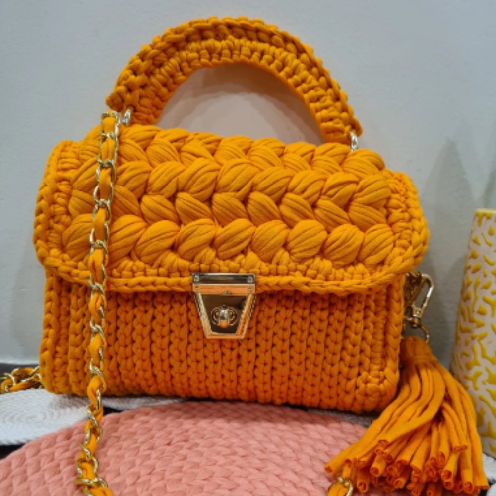 
                  
                    'Oh So Orange' Handbag - Kreate- Purse & Handbags
                  
                