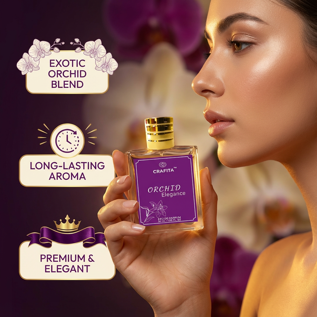 
                  
                    Orchid Elegance Floral Fragrance | Elegant and Unisex with Long Lasting Perfume - 50 ml (For Men & Women)
                  
                