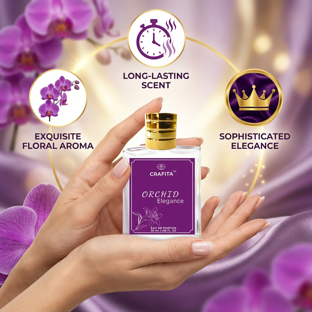 
                  
                    Orchid Elegance Floral Fragrance | Elegant and Unisex with Long Lasting Perfume - 50 ml (For Men & Women)
                  
                