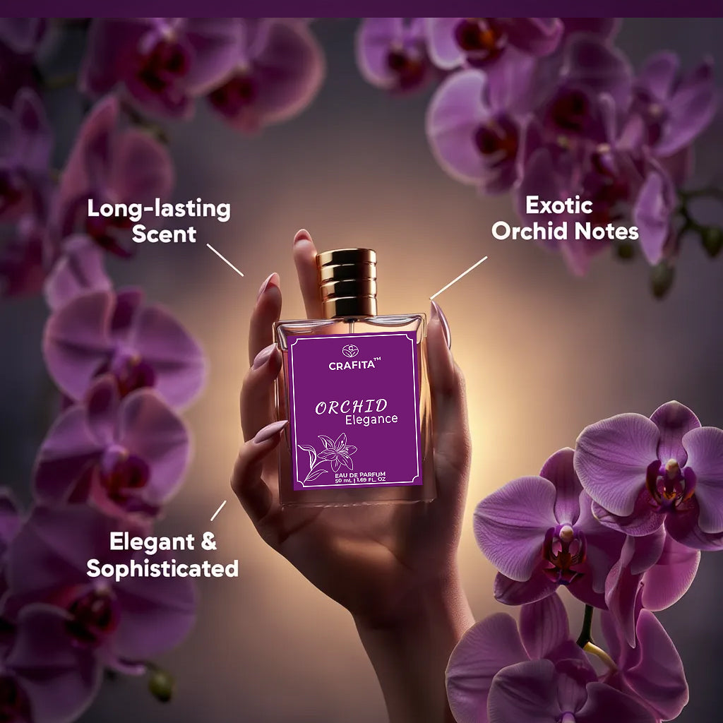 
                  
                    Orchid Elegance Floral Fragrance | Elegant and Unisex with Long Lasting Perfume - 50 ml (For Men & Women)
                  
                