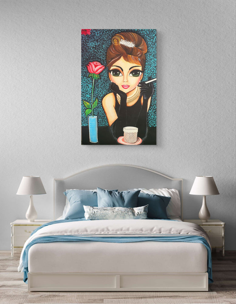 
                  
                    Audrey Hepburn Big Eye Painting
                  
                