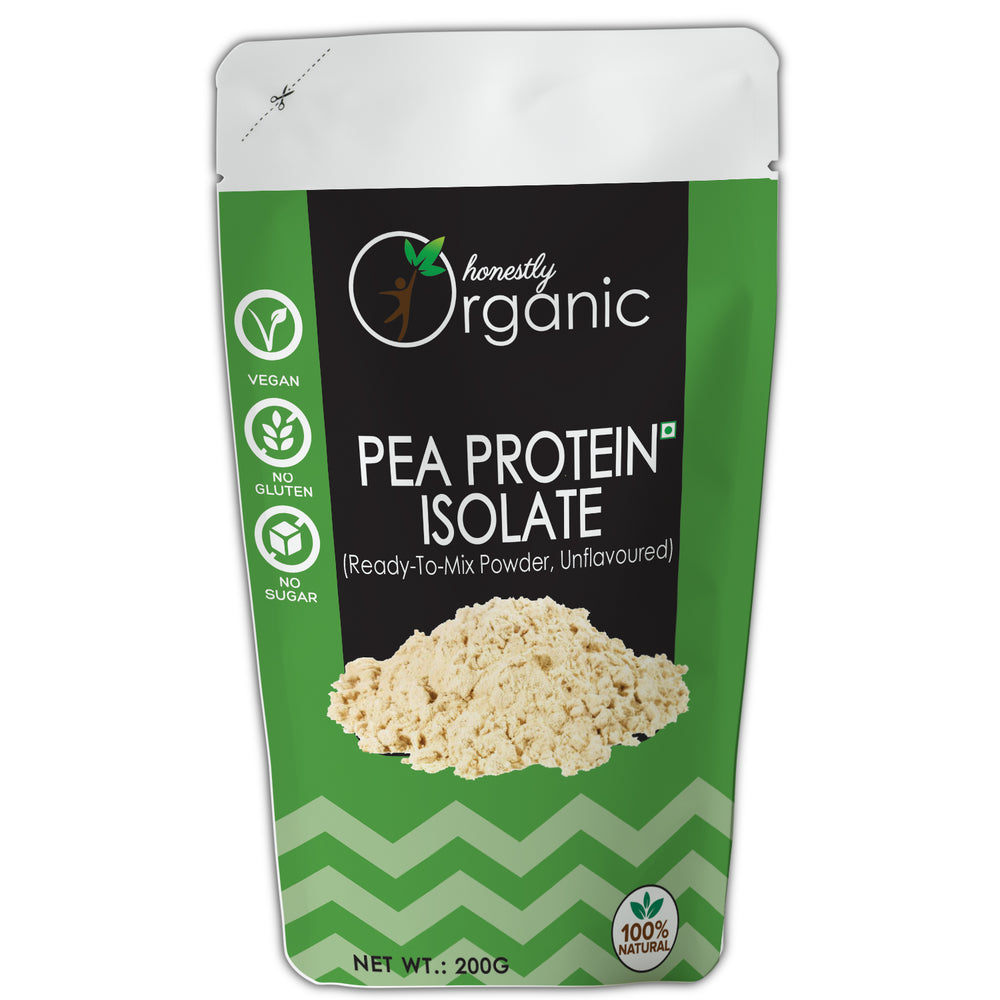 Honestly Organic Plant Based Pea Protein Powder - Unflavoured (200g)