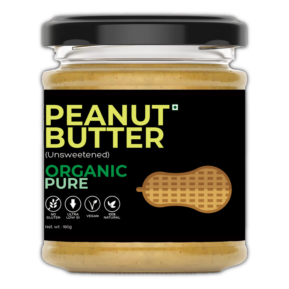 
                  
                    Organic Peanut Butter (Unsweetened)(180g)
                  
                
