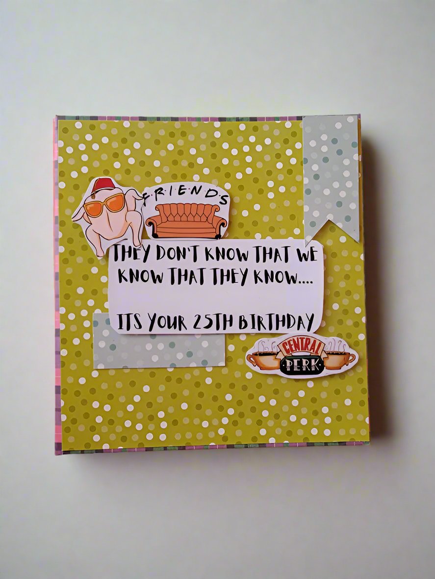 Rainvas Friends TV Inspired Scrapbook | Personalized with photos