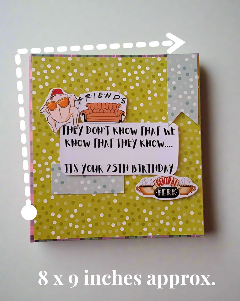 
                  
                    Rainvas Friends TV Inspired Scrapbook | Personalized with photos
                  
                