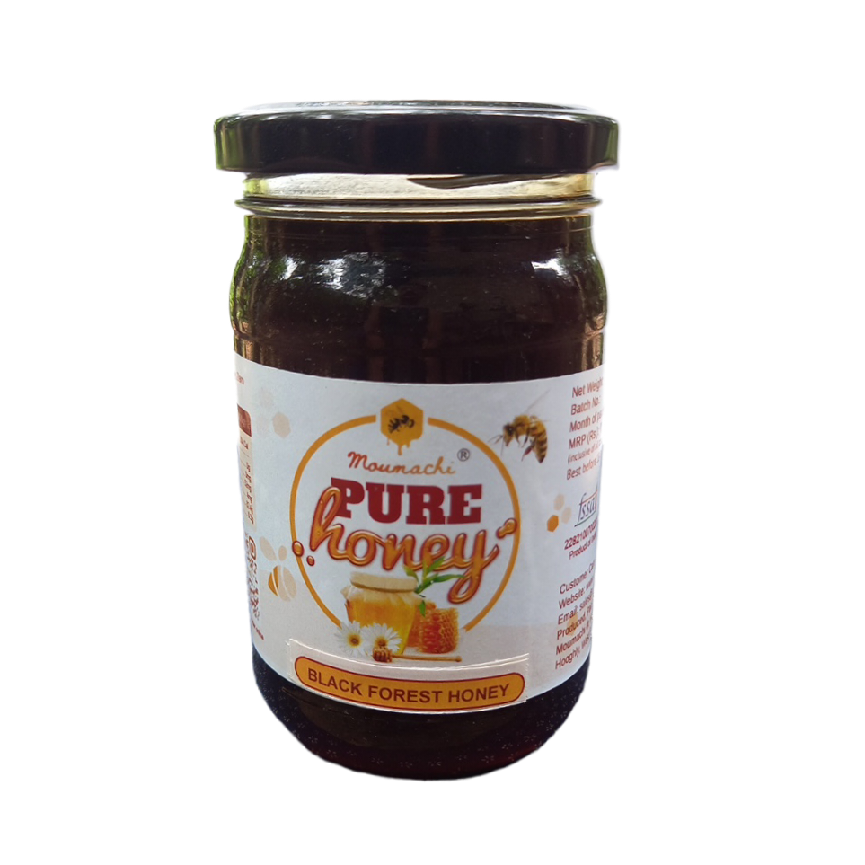Moumachi Black Forest Pure Raw Organic Honey 350g (Pet jar)