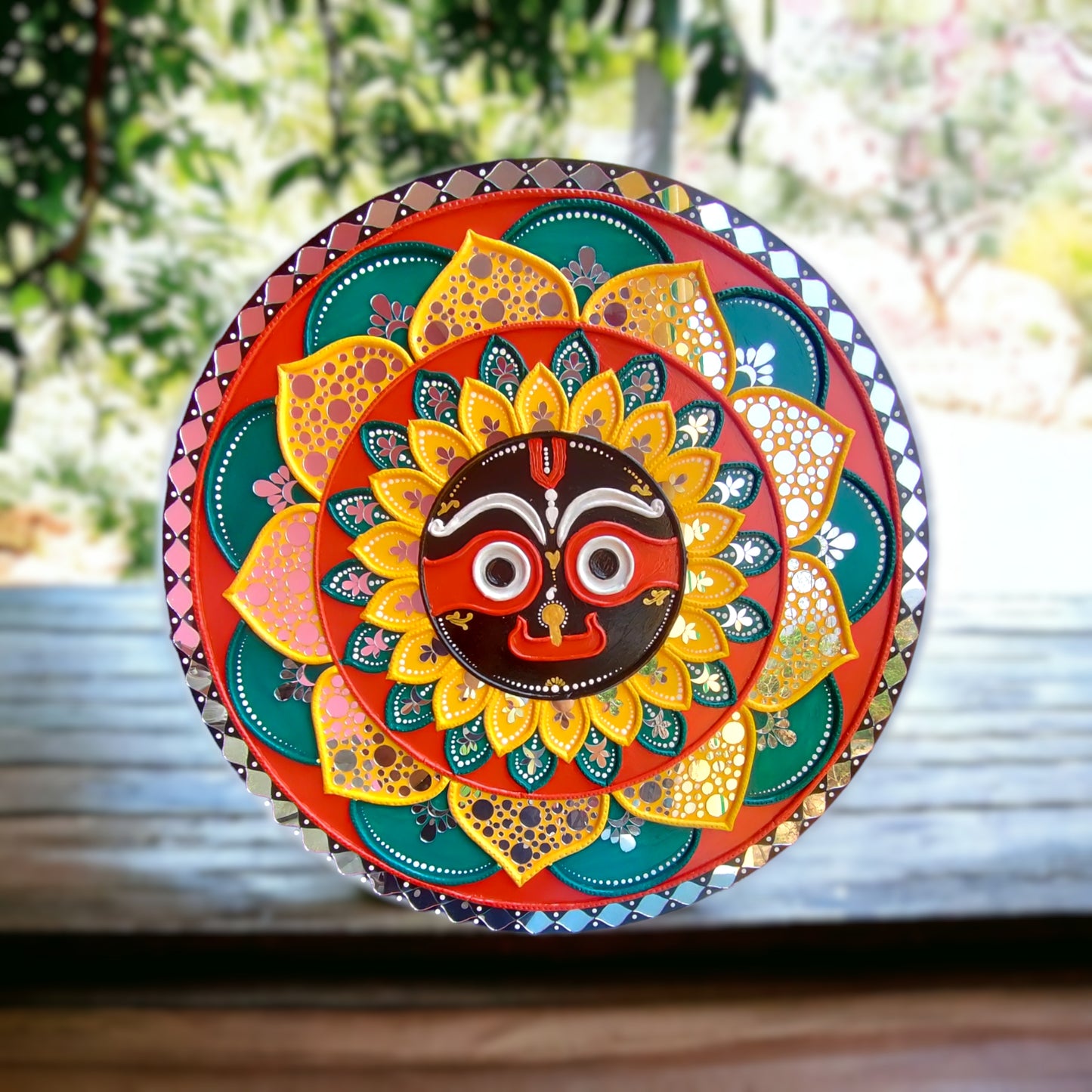 
                  
                    Lord Jagannath Lippan Art Wall Decor Home Decor, Best Gift for Any Occasion, Housewarming Gift
                  
                