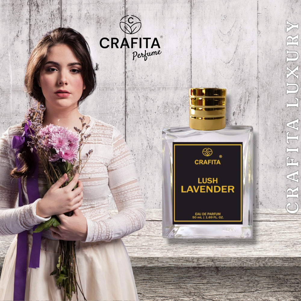 Crafita Luxury Lavender Woman Eau De Parfum | Floral & Sweet | Classic & Modern | Long Lasting Fragrance Perfume | 50ml