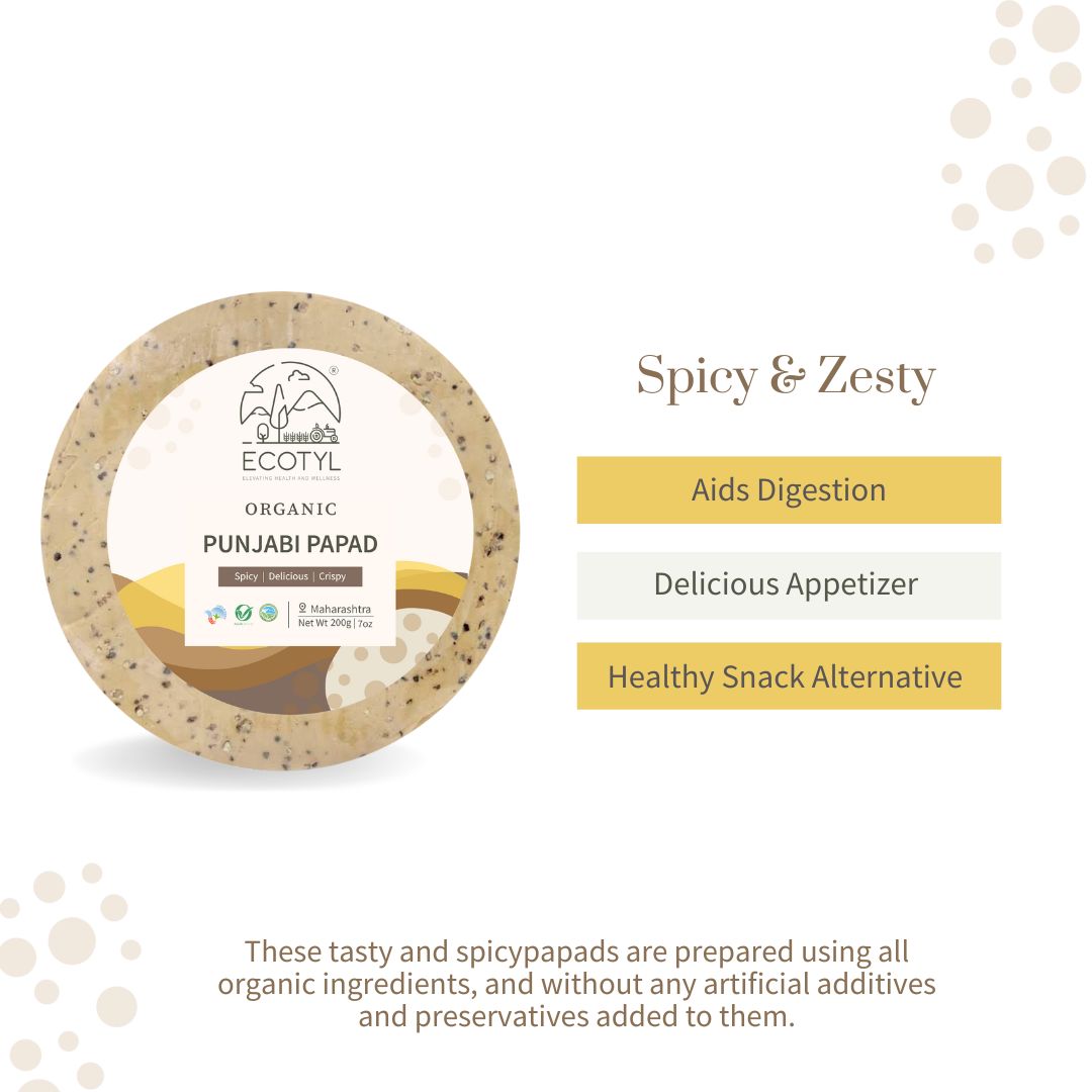 
                  
                    Ecotyl Organic Punjabi Papad (200g)
                  
                