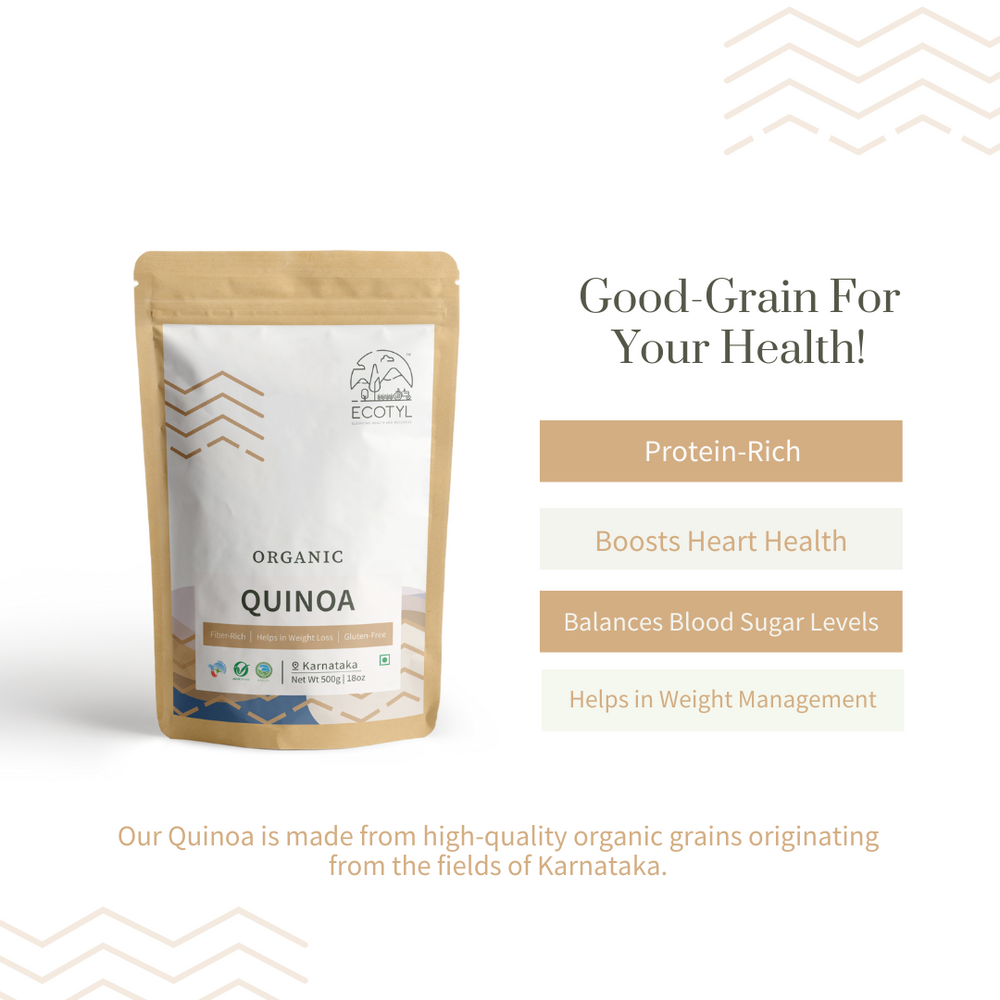 
                  
                    Ecotyl Organic Quinoa (White) (500g)
                  
                
