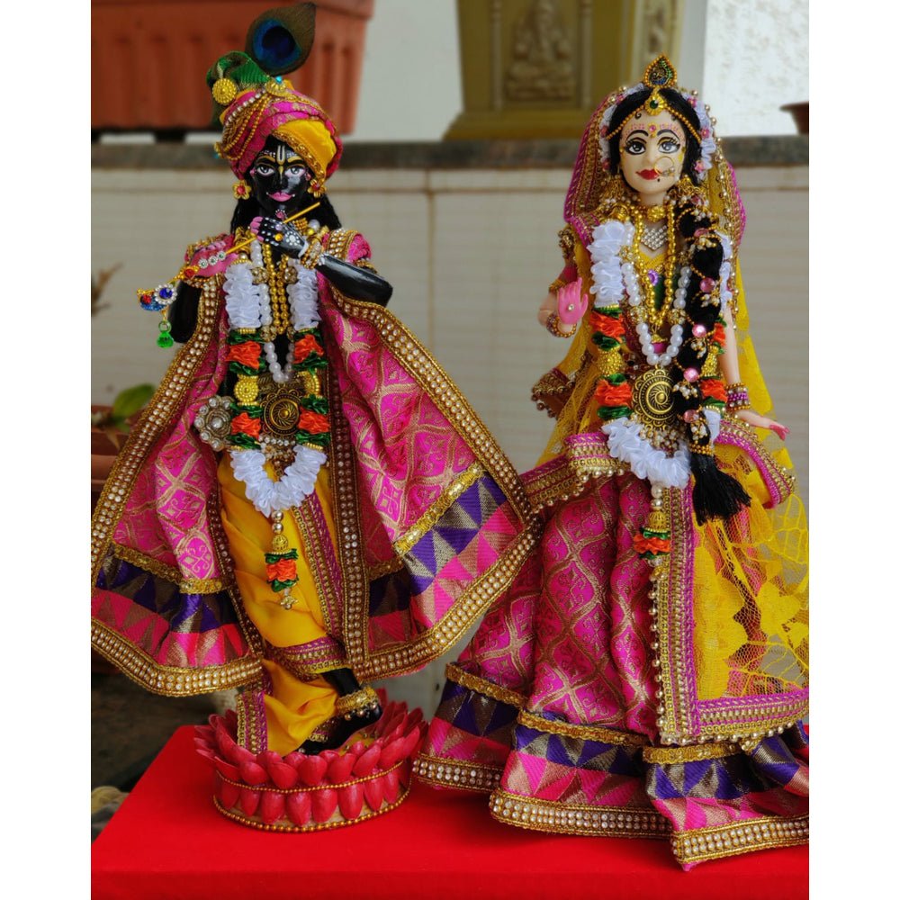 
                  
                    Radha Krishna Dolls (Set of 2) - Kreate- Table Decor
                  
                