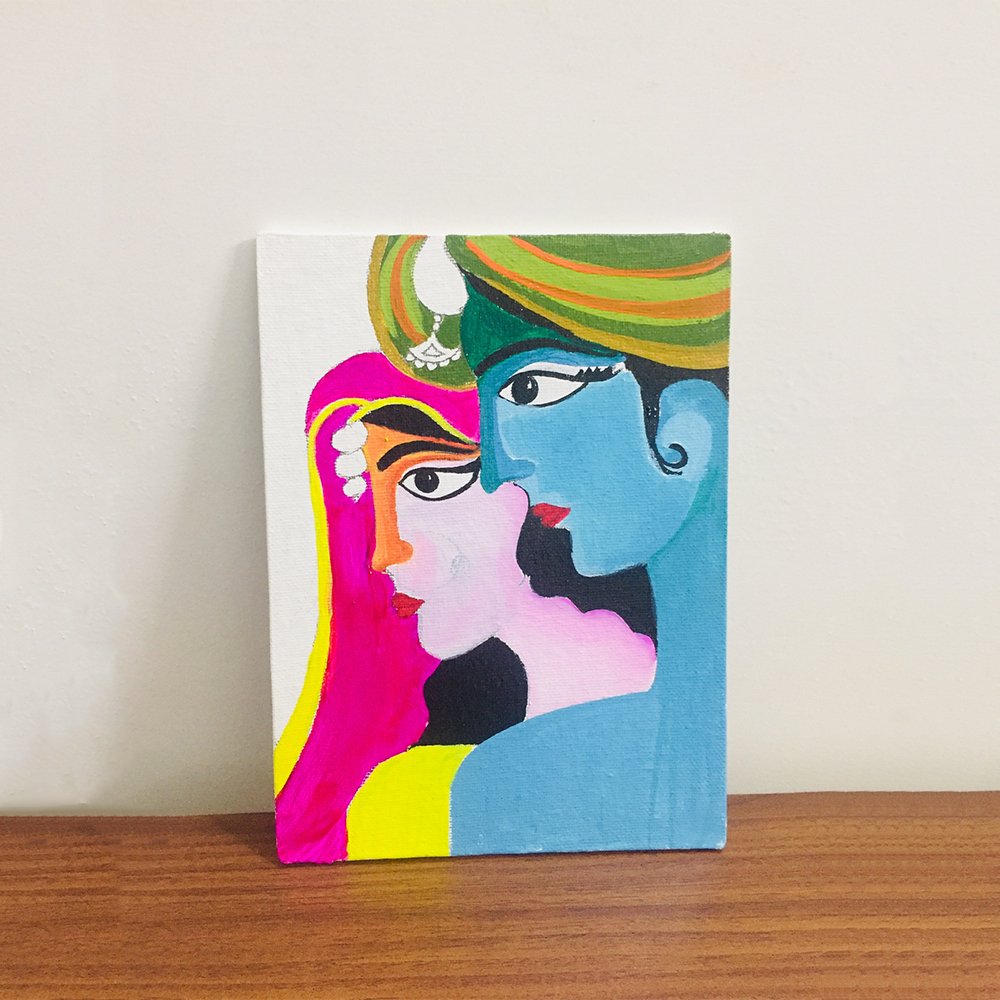 
                  
                    Radha Krishna Painting - Kreate- Paintings
                  
                