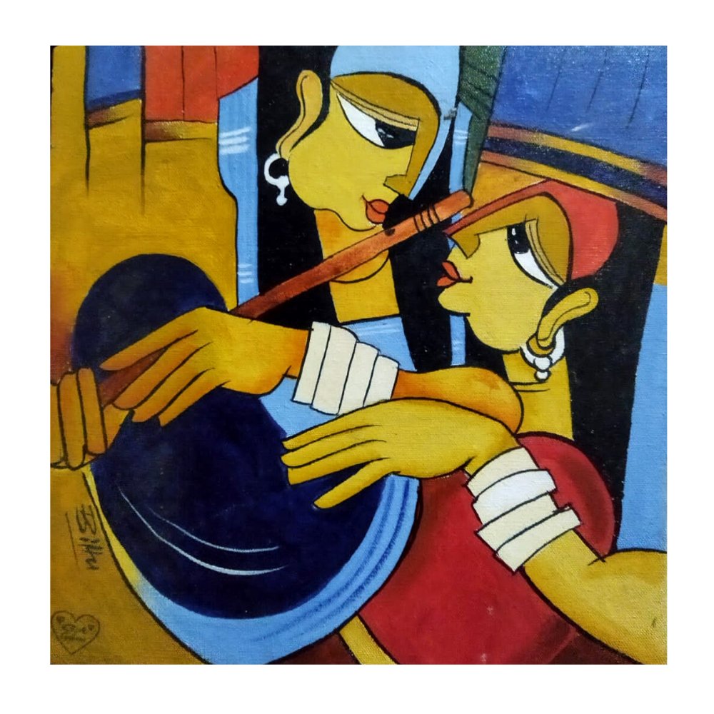 
                  
                    Radha Krishna Painting - Kreate- Painting
                  
                