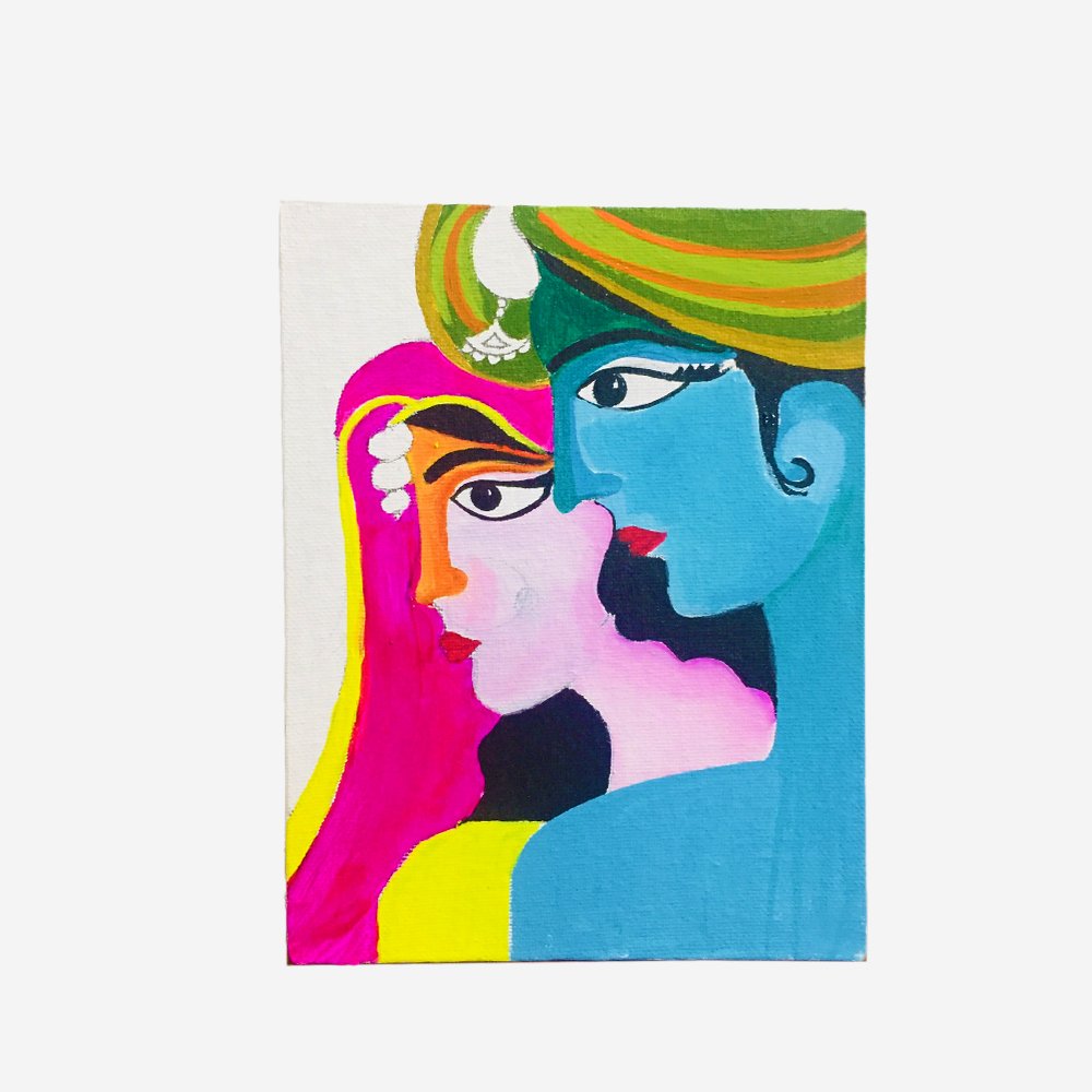 
                  
                    Radha Krishna Painting - Kreate- Paintings
                  
                