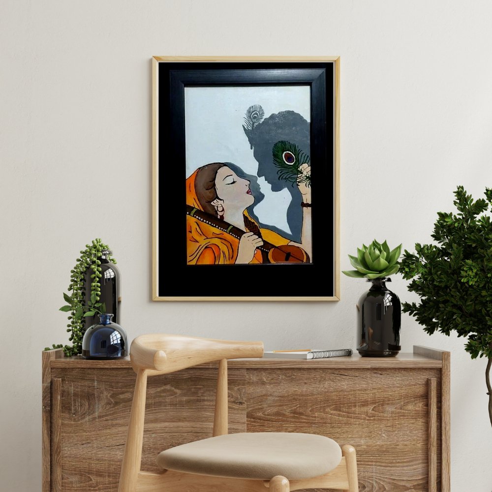 Radha Krishna Painting - Kreate- Painting