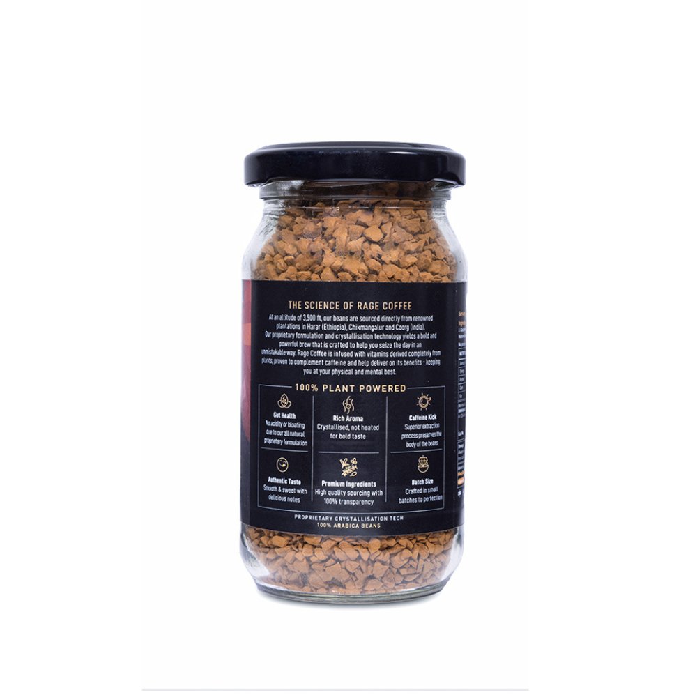 
                  
                    Rage Coffee Dark Chocolate Flavour - Premium Arabica Instant Coffee (50g) - Kreate- Coffee
                  
                