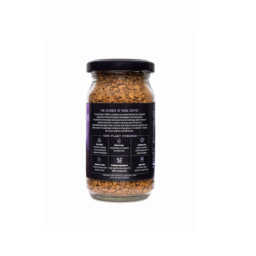 
                  
                    Rage Coffee Original Blend - Premium Arabica Instant Coffee (50g) - Kreate- Coffee
                  
                