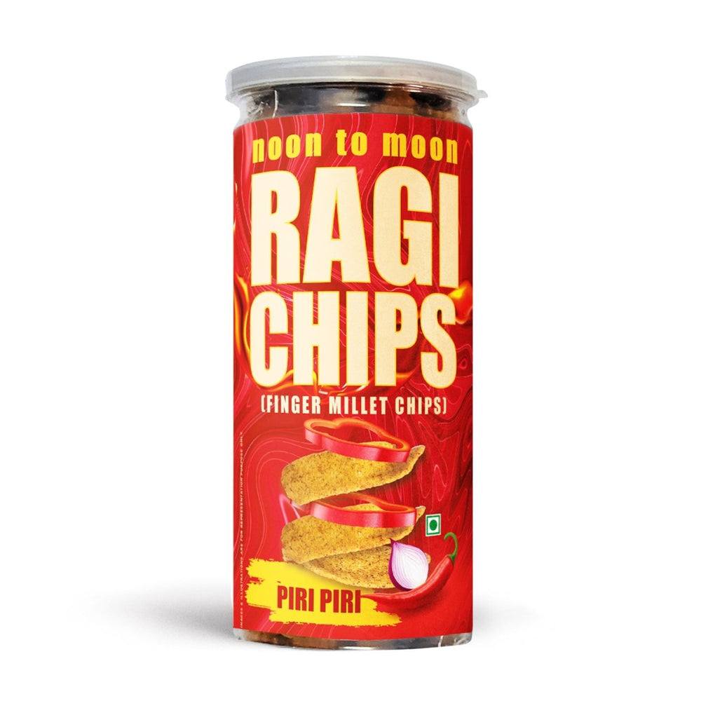 Ragi Chips-Piri Piri (150g) - Kreate- Munchies