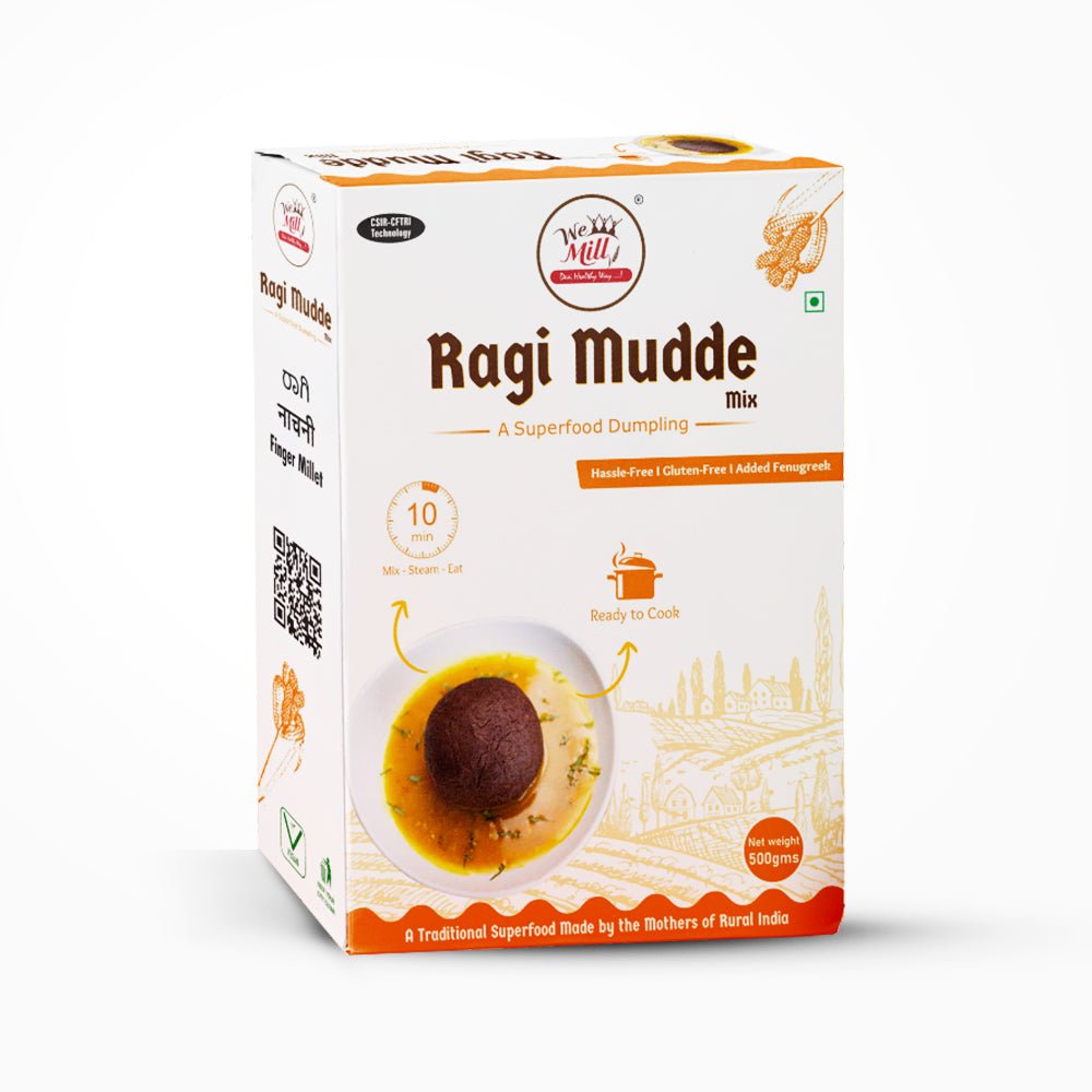 Ragi Mudde Mix (500g) - Kreate- Ready To Eat