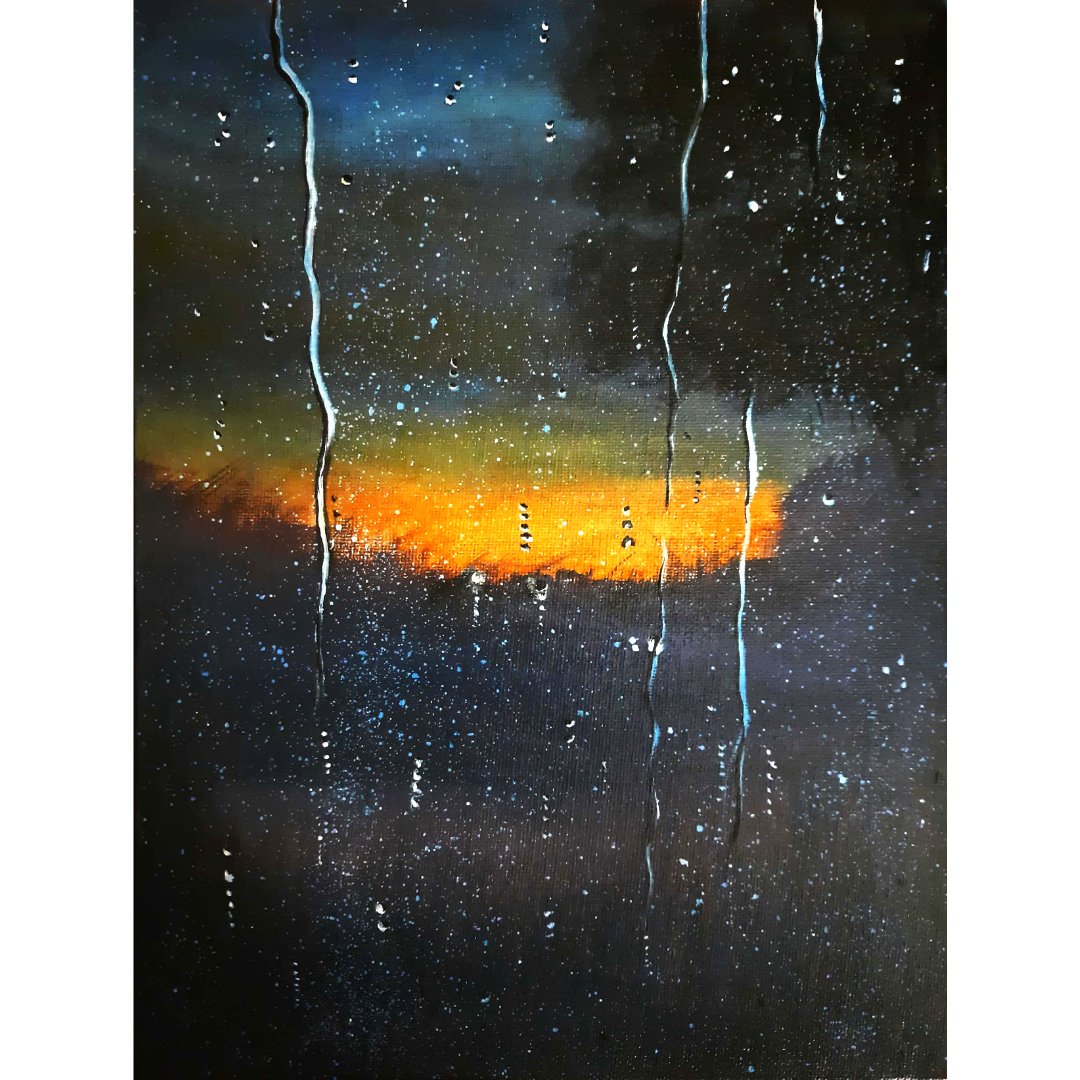 
                  
                    Rain - Acrylic Painting - Kreate- Painting
                  
                