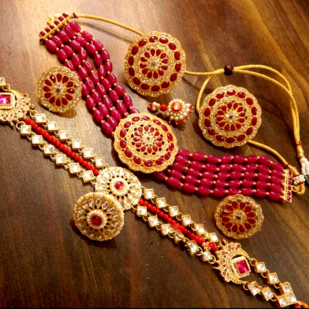 Rajasthani Jewellery Set - Kreate- Jewellery Sets