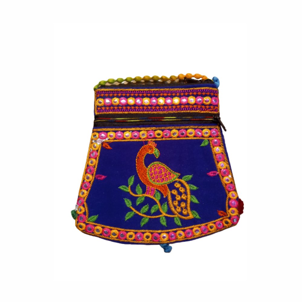 Rajasthani Style Sling Purse - Kreate- Purse & Handbags