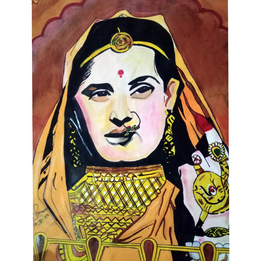 
                  
                    Rajputani Painting - Kreate- Painting
                  
                