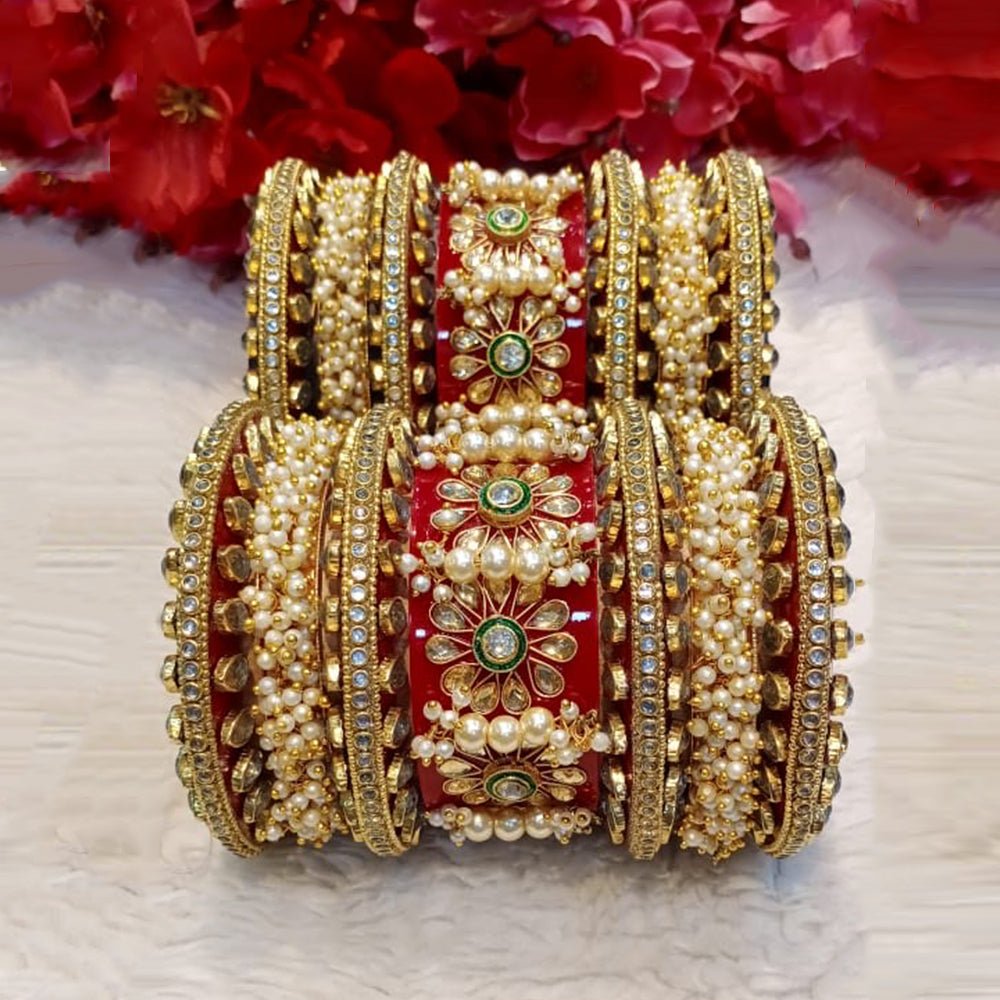 Rajwaadi Chudhaas (Set of 42) - Kreate- Bangles & Bracelets