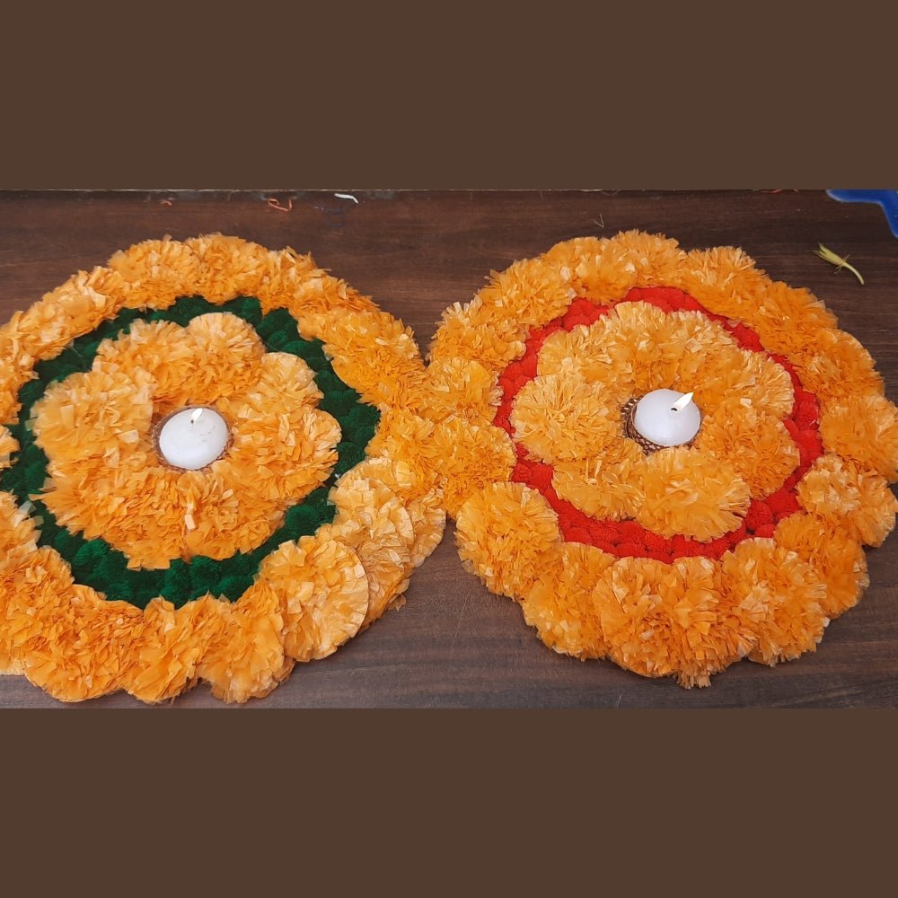 
                  
                    Rangoli with Tealight - Kreate- Candles & Holders
                  
                