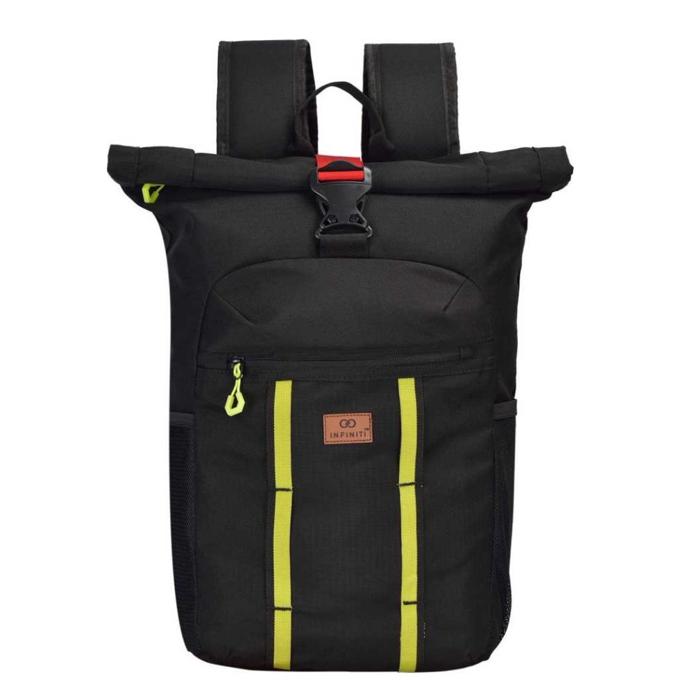 Rapture Laptop Backpack - Black - Kreate- Backpacks