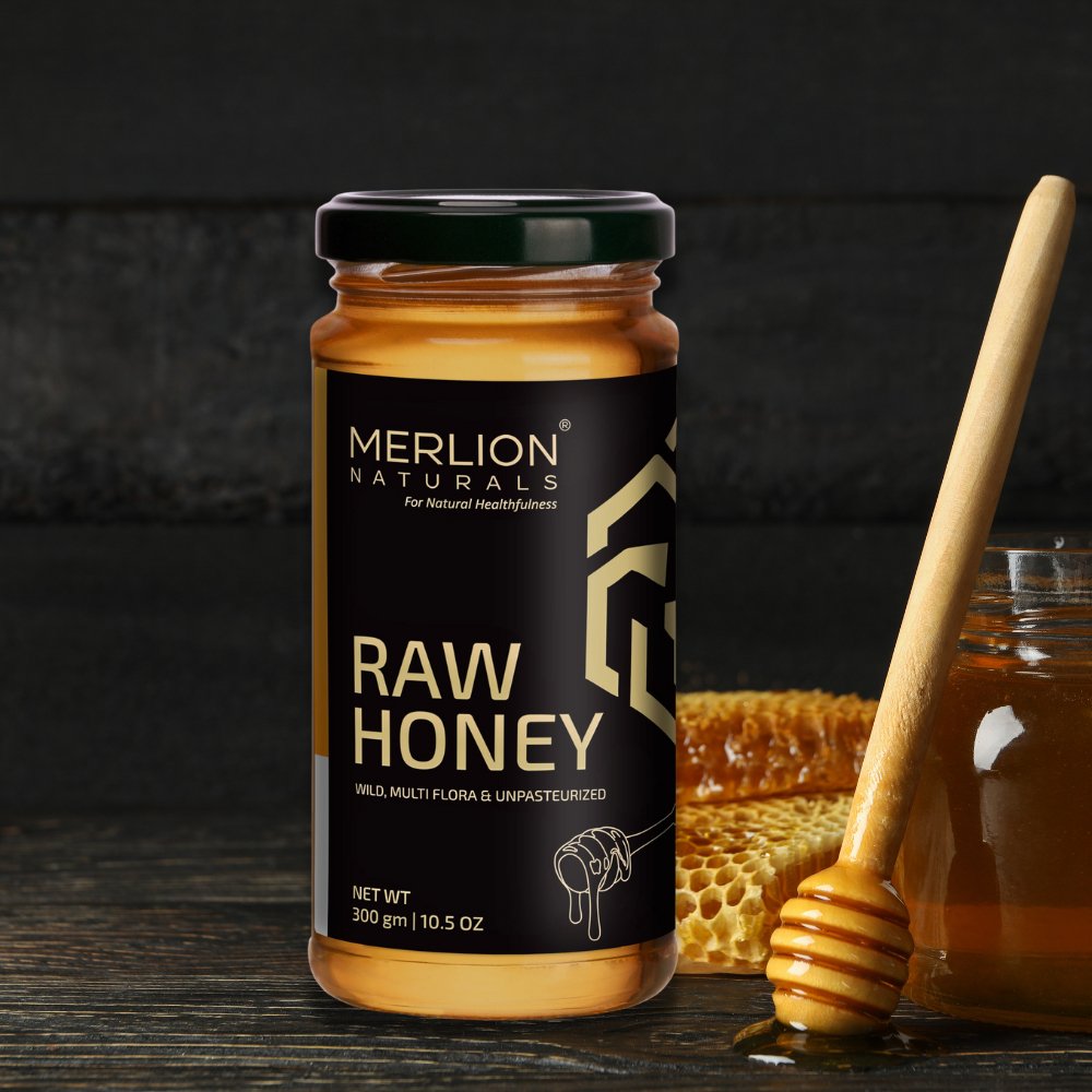 Raw Honey - Wild Forest Honey - Multiflora (300g) - Kreate- Jaggery & Honey