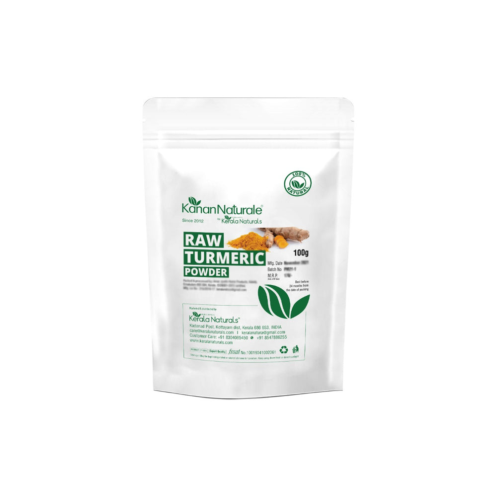 Raw Turmeric Powder - 100 gm