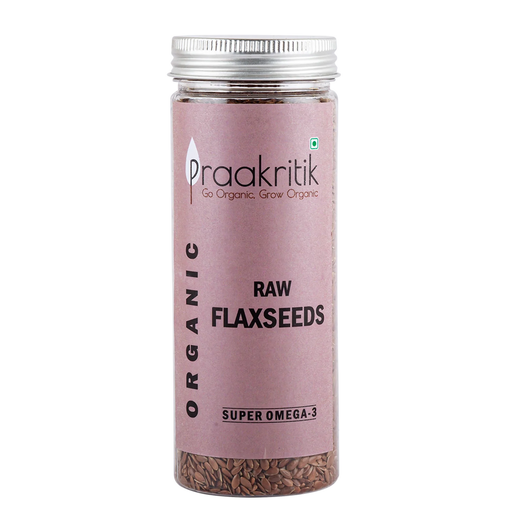 
                  
                    Praakritik Organic Raw Flaxseeds (200g)
                  
                