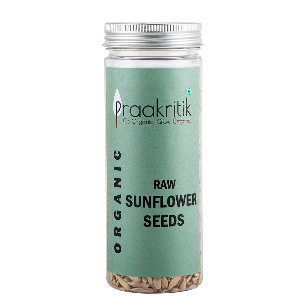 Praakritik Organic Raw Sunflower Seeds (150g)