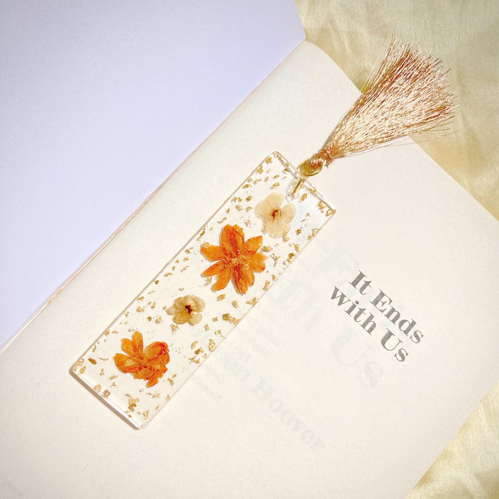 Real Flowers Bookmark - Kreate- Bookmarks