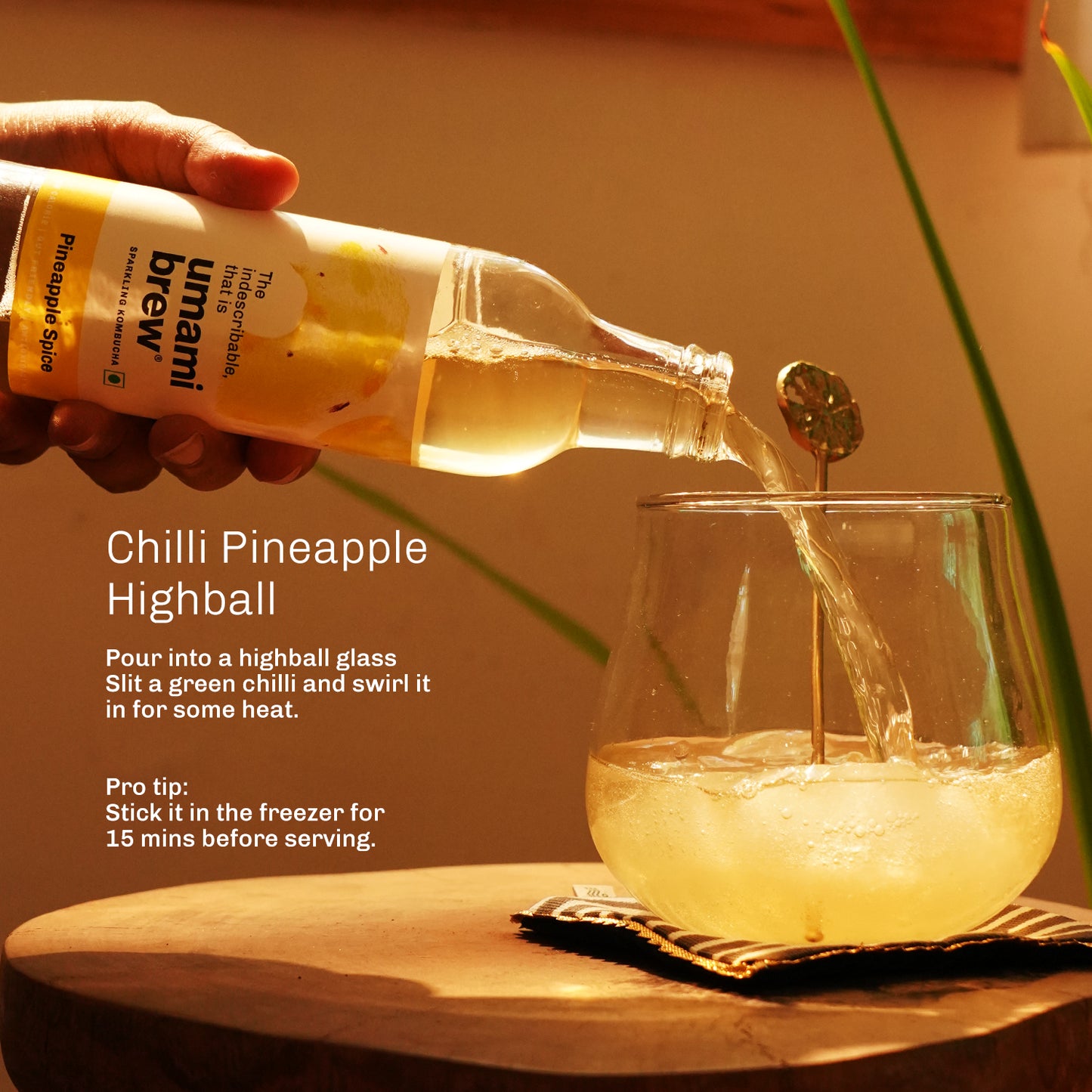 
                  
                    Umami Brew Sparkling Kombucha - Pineapple Spice Pack of 6 (6X250ml)
                  
                