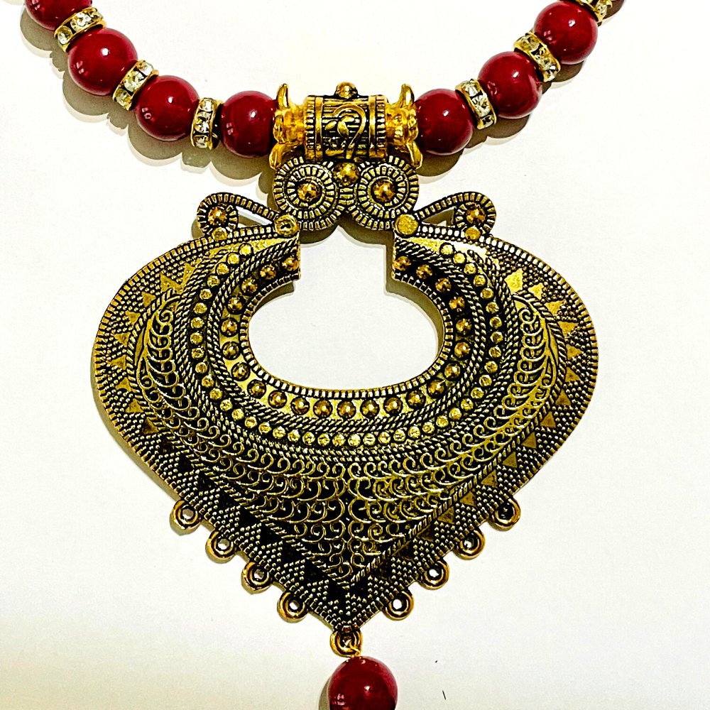 
                  
                    Red Beads Jewellery Set - Kreate- Jewellery Sets
                  
                