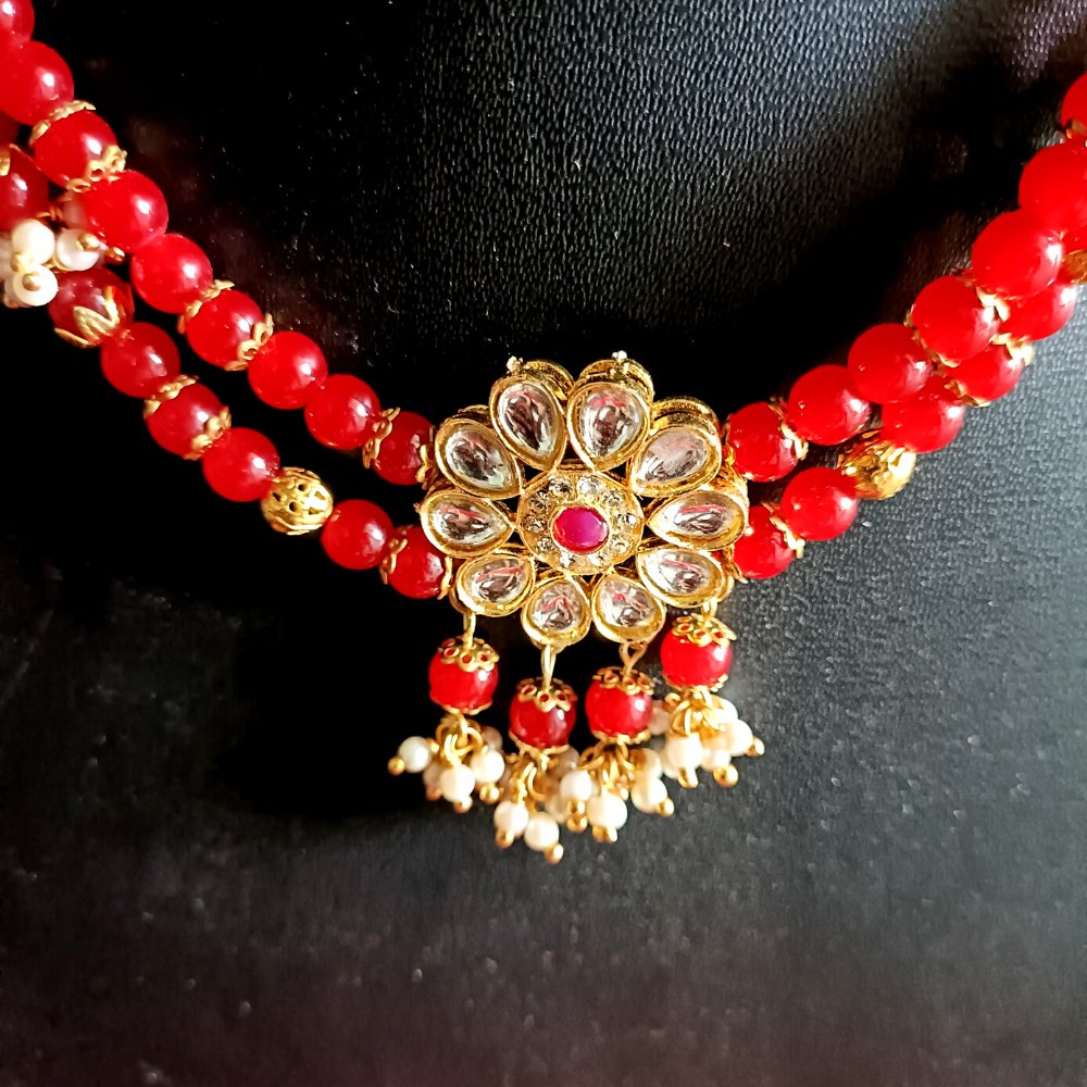 
                  
                    Red Colour Jewellery Set - Kreate- Jewellery Sets
                  
                