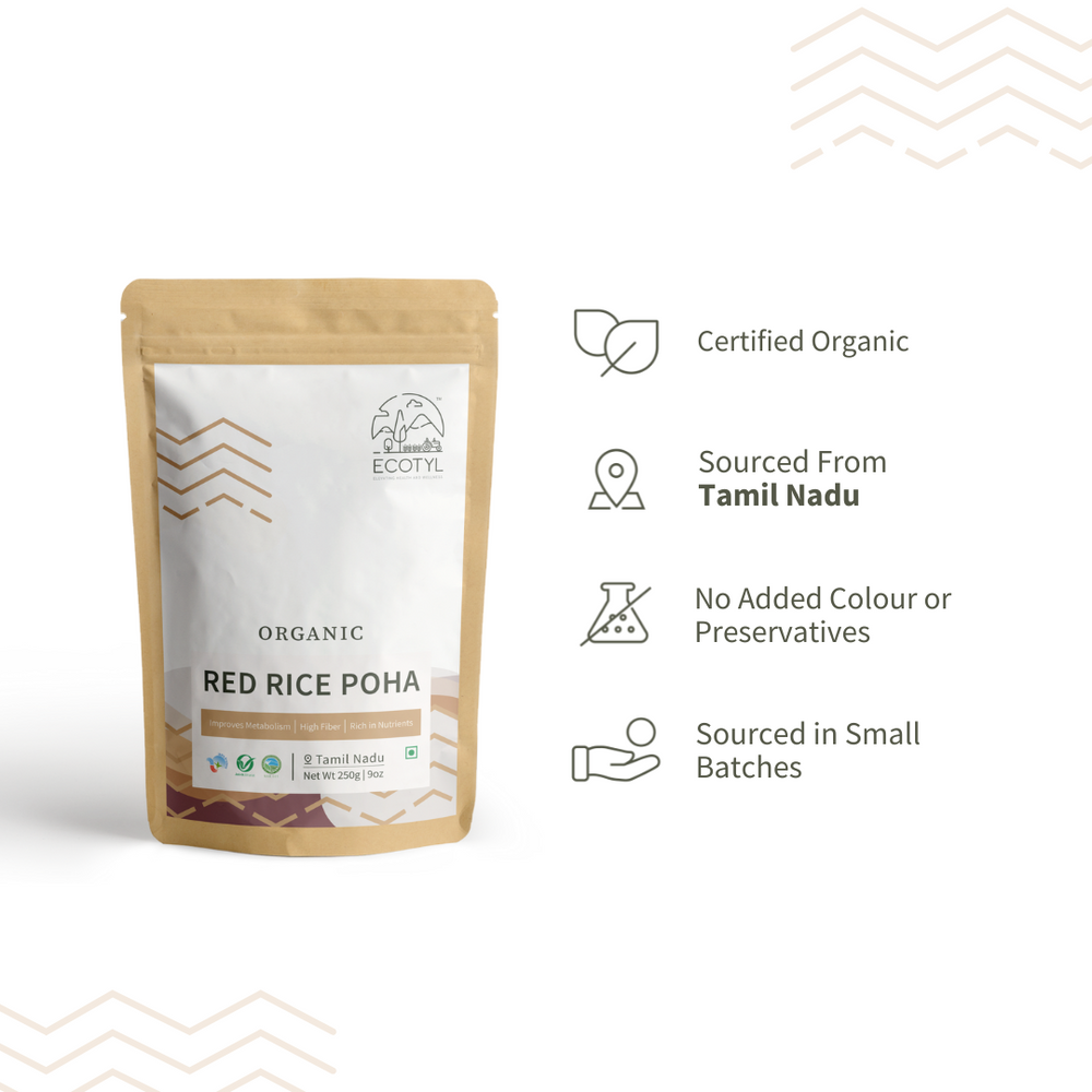 
                  
                    Ecotyl Organic Red Rice Poha (250g)
                  
                