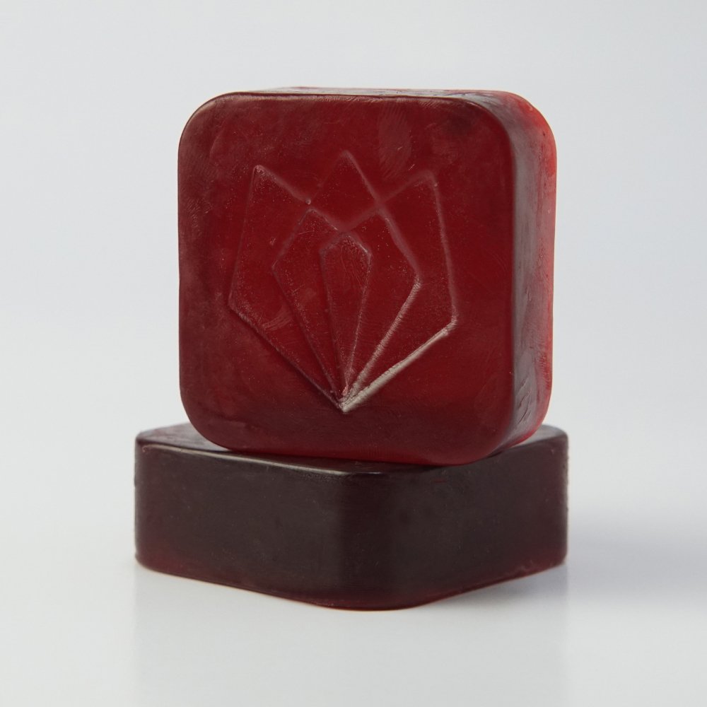 Red Velvet (redwine + pomegranate) (100g) - Kreate- Soaps