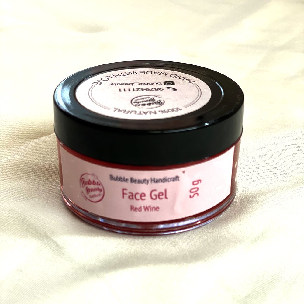 
                  
                    Red Wine Face Gel - Kreate- Moisturizers & Lotions
                  
                