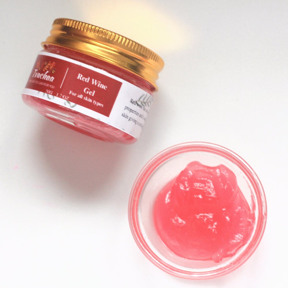 Red Wine Gel (50g) - Kreate- Moisturizers & Lotions