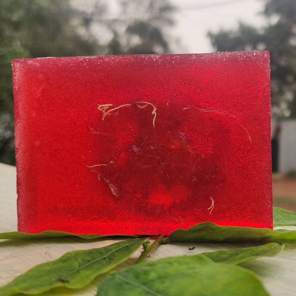 Red Wine Loofah Soap - Kreate- Soaps