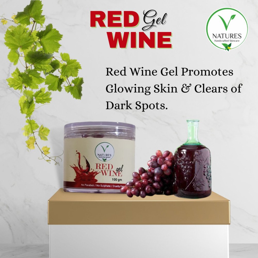 Redwine Gel (100g) - Kreate- Moisturizers & Lotions