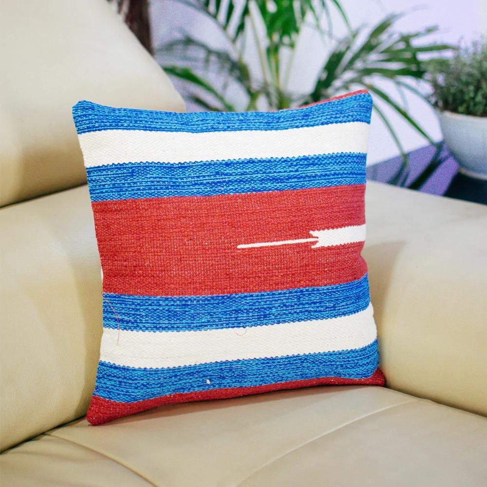 Redy Blue Cushion Cover - Kreate- Cushions & Covers