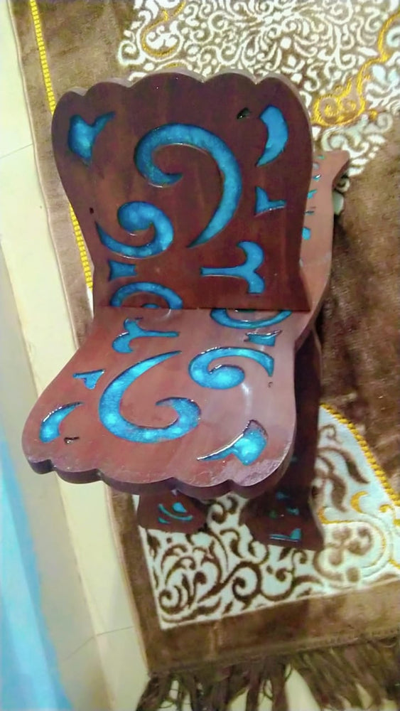 
                  
                    WOODEN RESIN BOOK STAND
                  
                